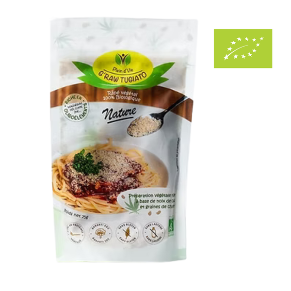 Rapé végétal protéiné bio Chanvr'eel — alternative au fromage, riche en protéines