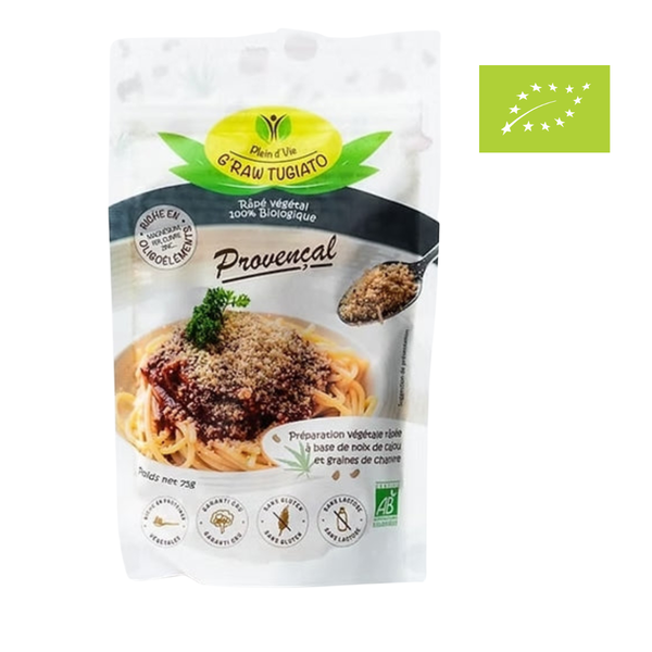 Rapé végétal protéiné bio Chanvr'eel — alternative au fromage, riche en protéines