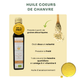 Huile vierge de coeurs chanvre (graines décortiquées) bio chanvr'eel